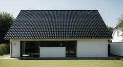 Dachsanierung München Einfamilienhaus komplett – Anthrazit Dachziegel Neueindeckung Frankfurter Pfanne Meisterbetrieb Bayern